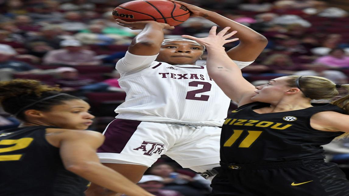 Aggie Women Cruise To Fun Confidence Building Win Over Missouri
