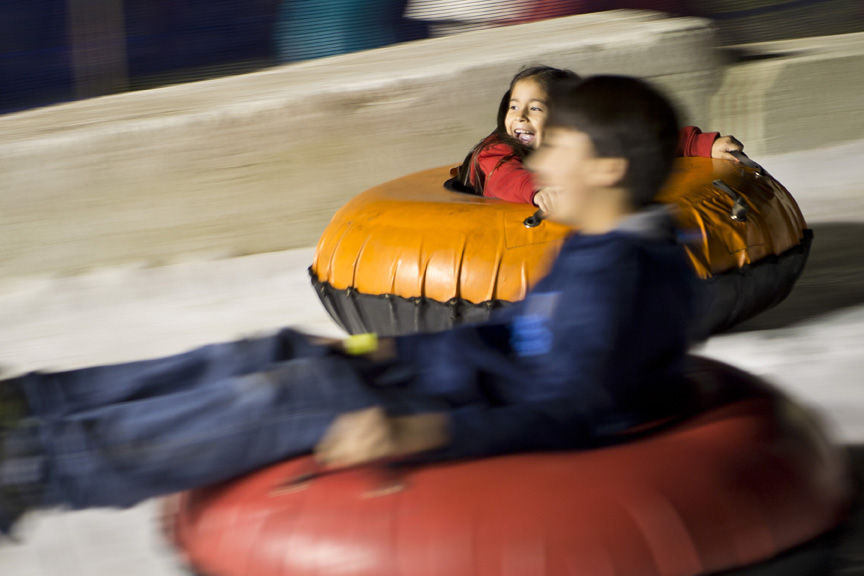 BryanCollege Station holiday events offer snowy sledding, sparkling