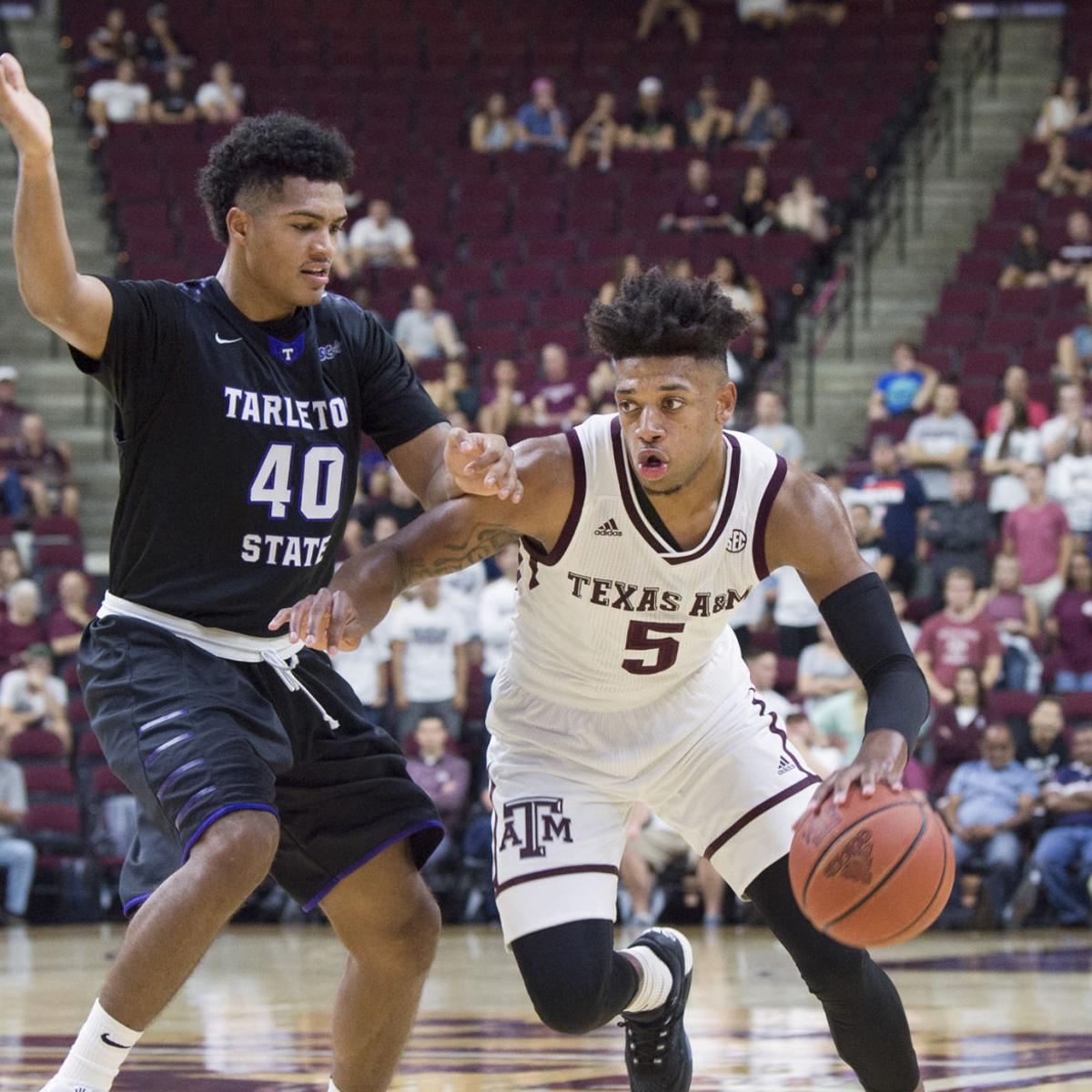 Aggie Men S Basketball Team Suspends Three Players Wins