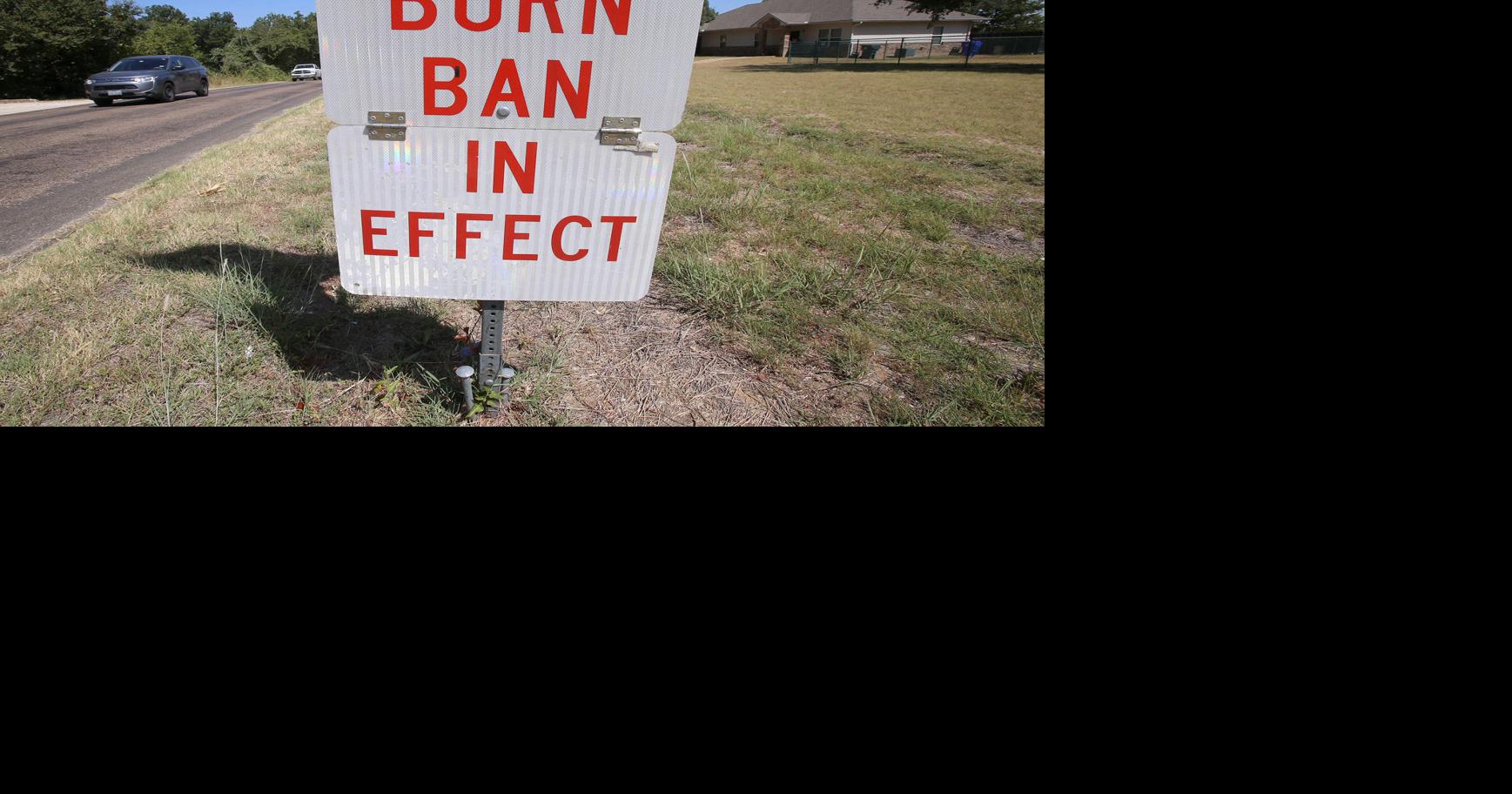 County discusses burn ban as drought worsens