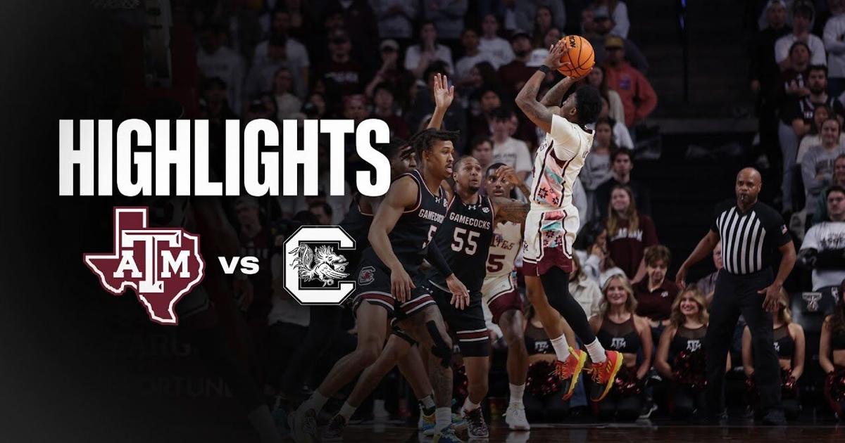 Highlights Texas A&M vs South Carolina