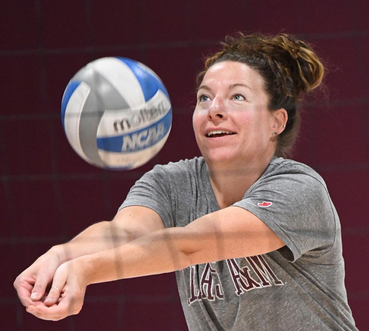 Texas A&M volleyball team opens new era under Kuhn with first practice