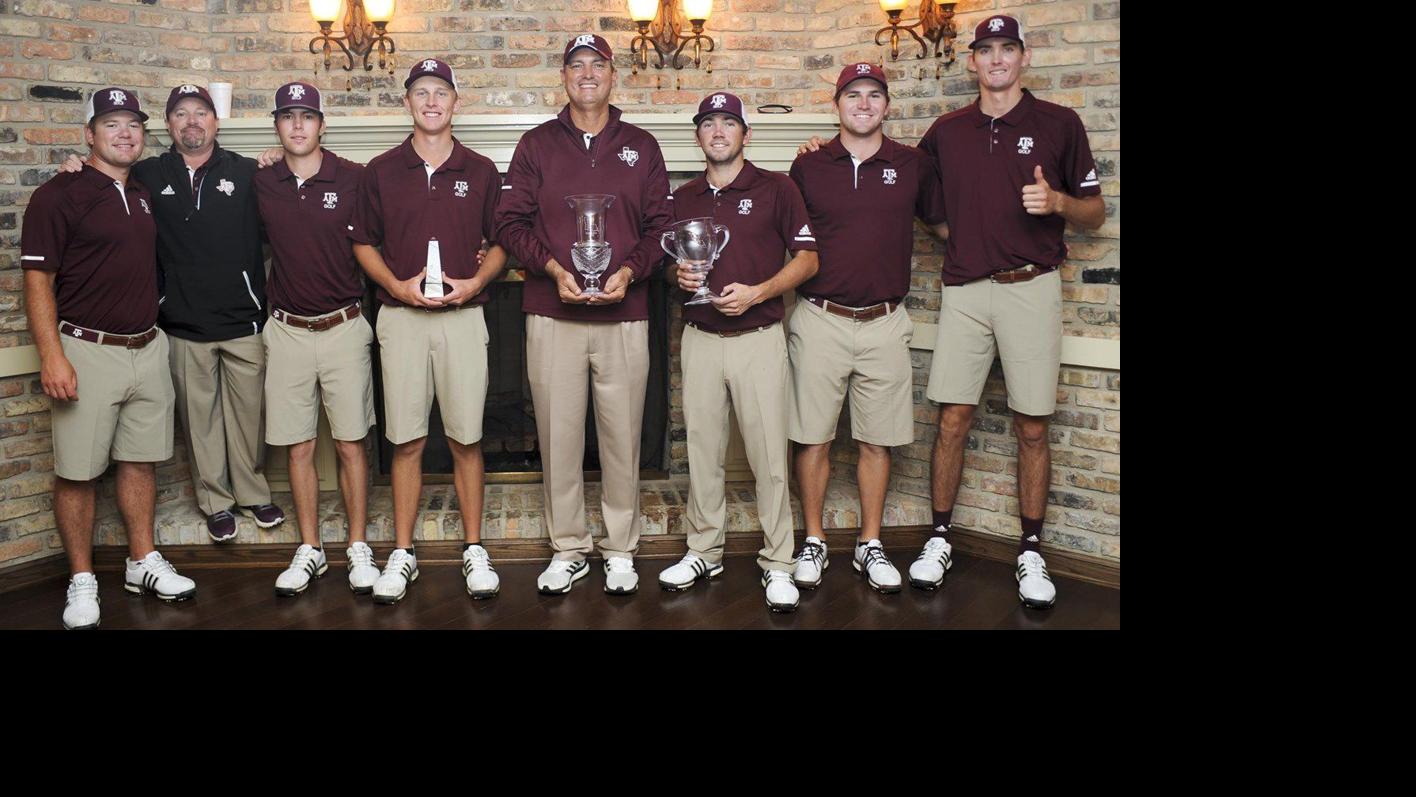 Texas A&M men's golf team wins fifth tournament of season Aggie