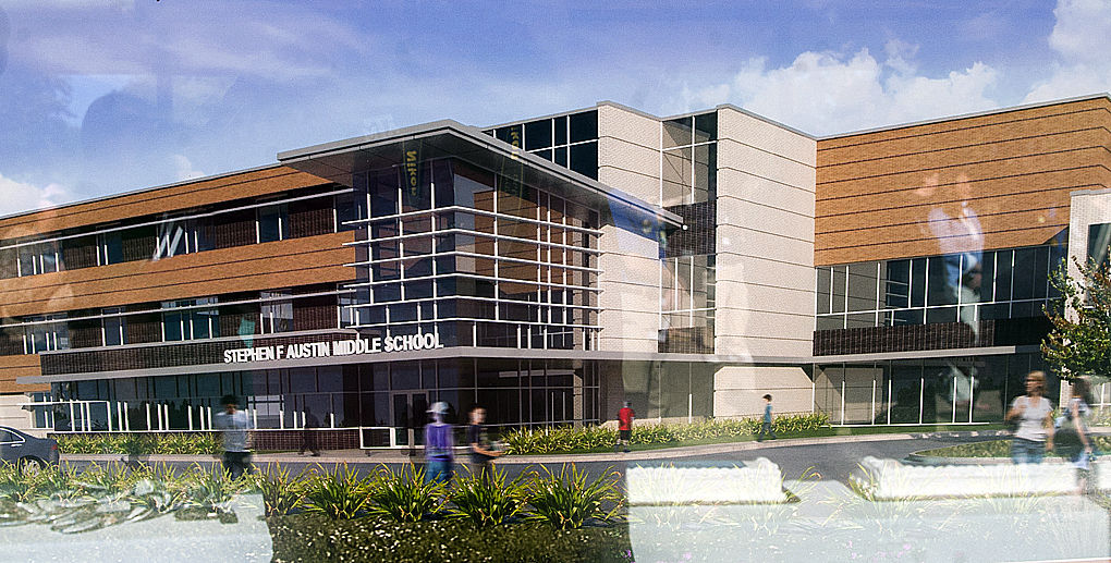 Bryan school district breaks ground on new SFA middle school Local