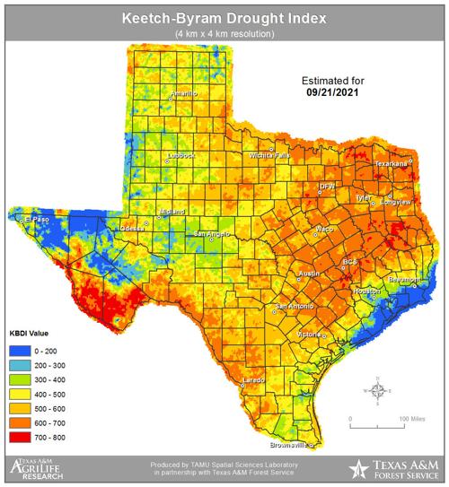 Dry conditions prompt fire weather watch across Brazos Valley ...