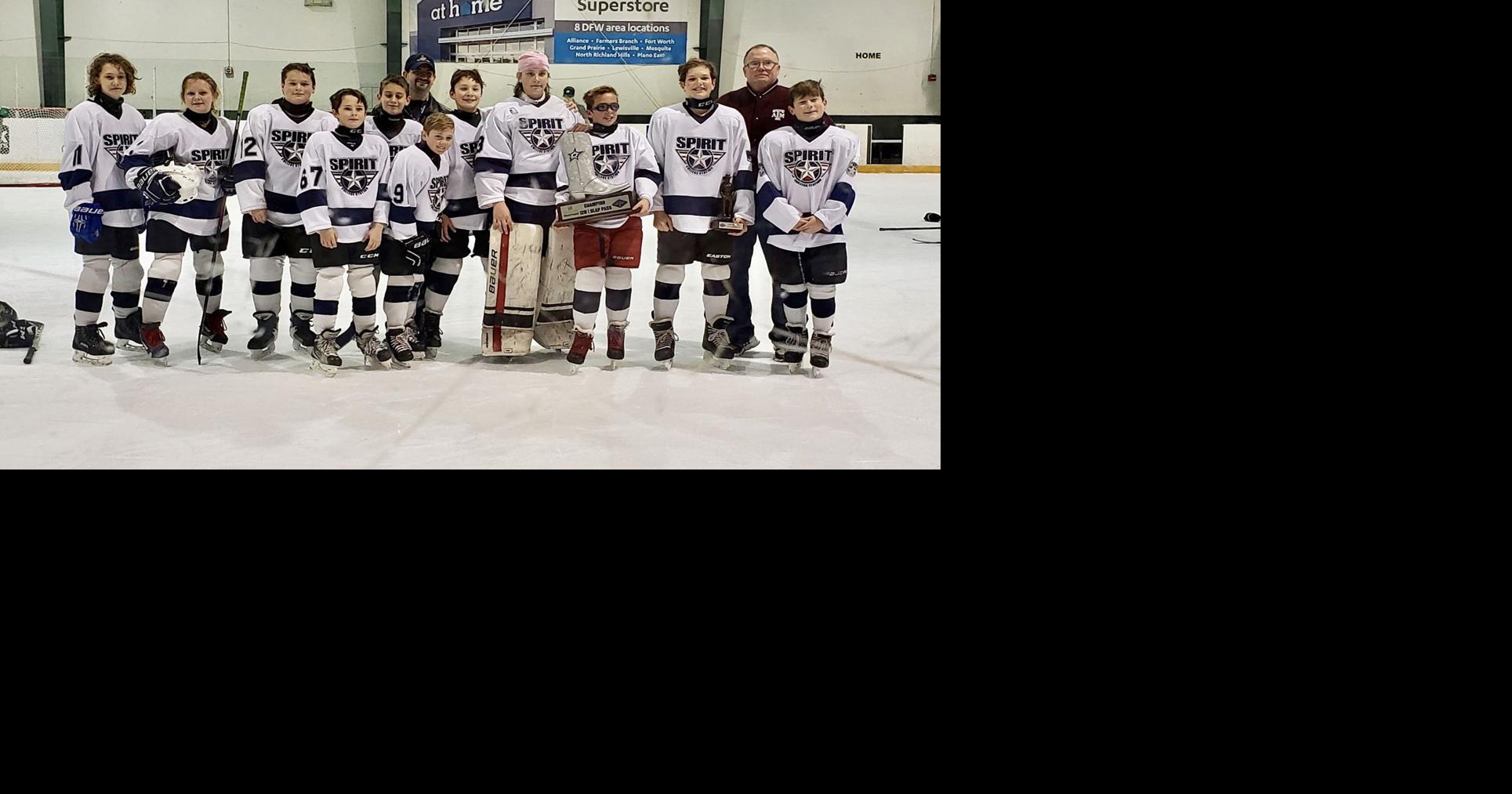 College Station Pee Wee Team wins Dallas Stars Top Shelf hockey tournament