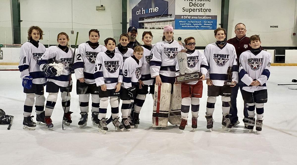 College Station Pee Wee Team wins Dallas Stars Top Shelf hockey