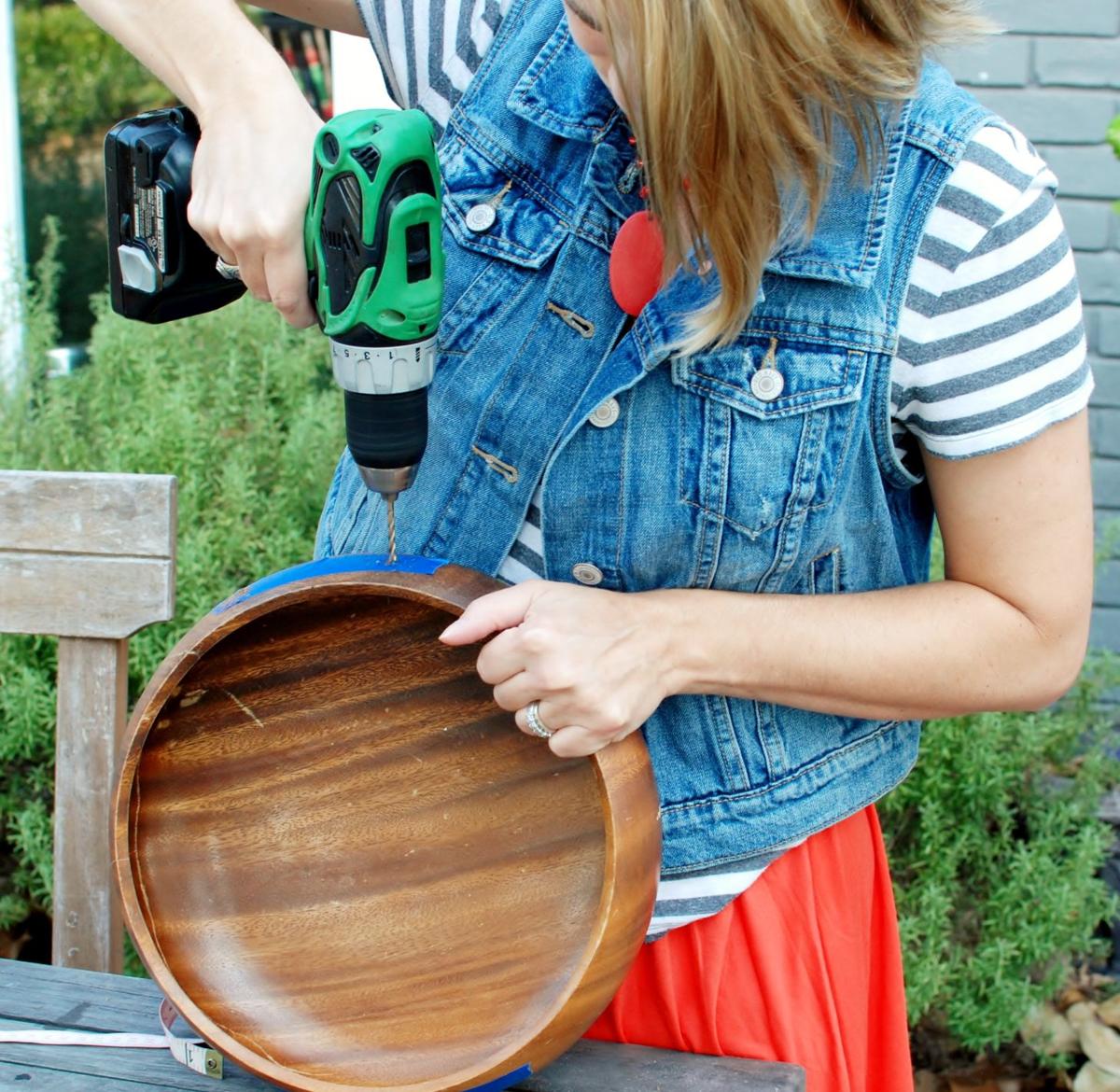 Transform wooden salad bowl into succulent planter Ray's Picks