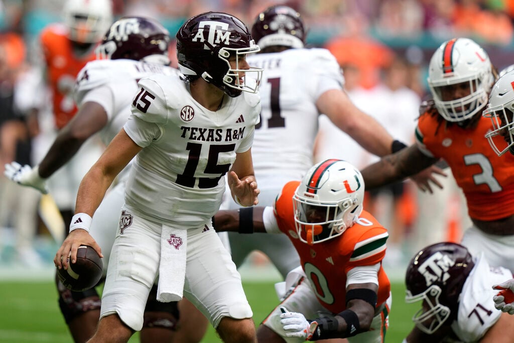 Rapid Reaction No. 23 Texas A&M can't handle the pressure in loss to Miami