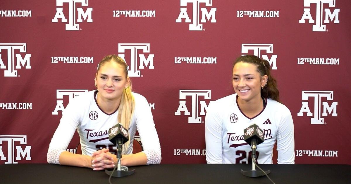Jamie Morrison Eliza Sharp Megan Fitch Volleyball Postgame Vs GCU jamie-morrison-eliza-sharp-megan-fitch-volleyball-postgame-vs-gcu