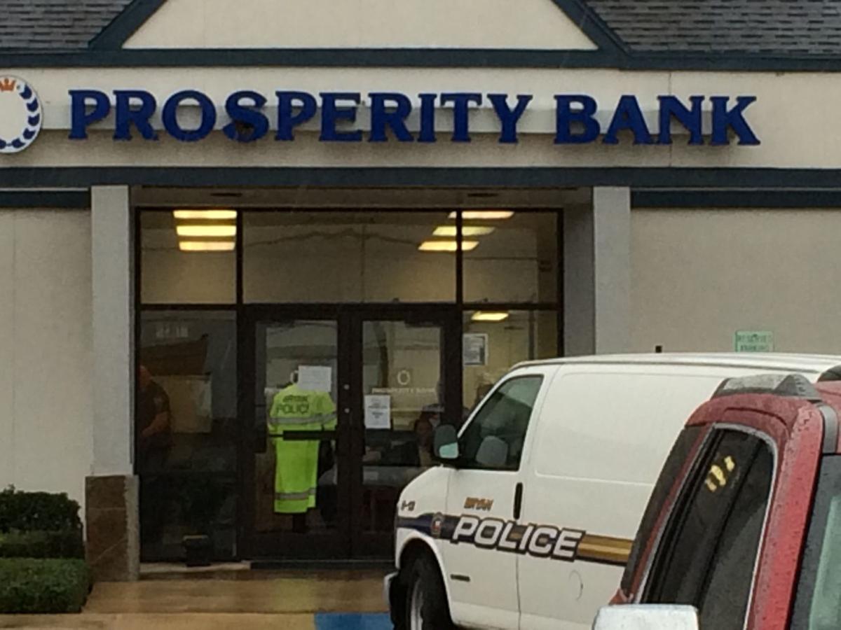 Bryan police investigate reported carjacking, bank robbery