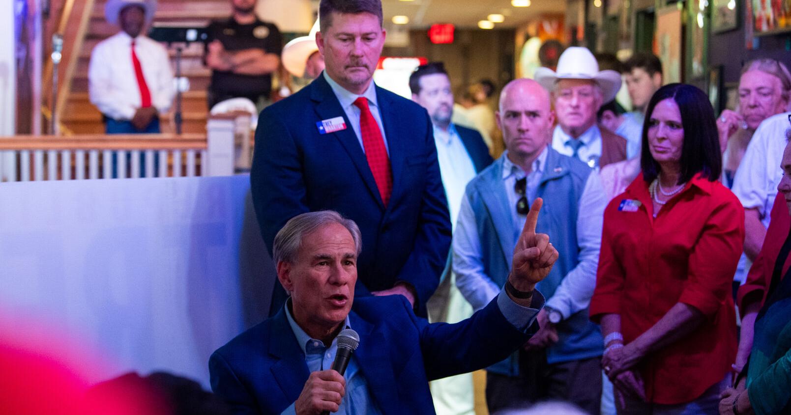 Wharton tops the list of candidates backed financially by Gov. Abbott - Vimarsana News