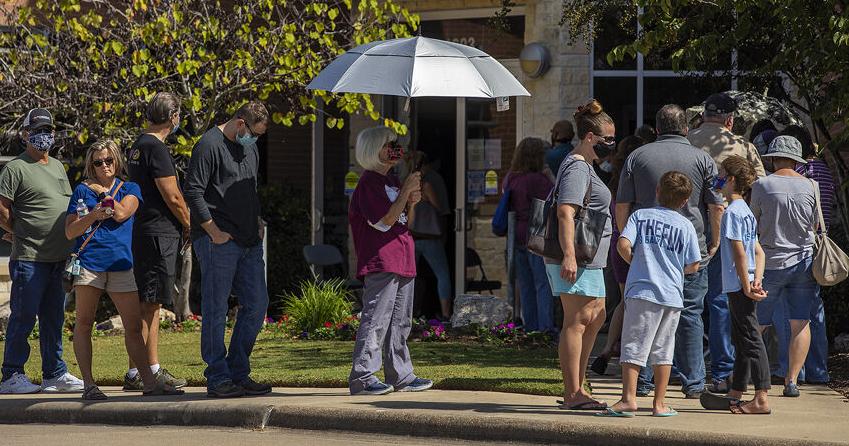 First day of early voting draws nearly 3,500 to Brazos County polling ...