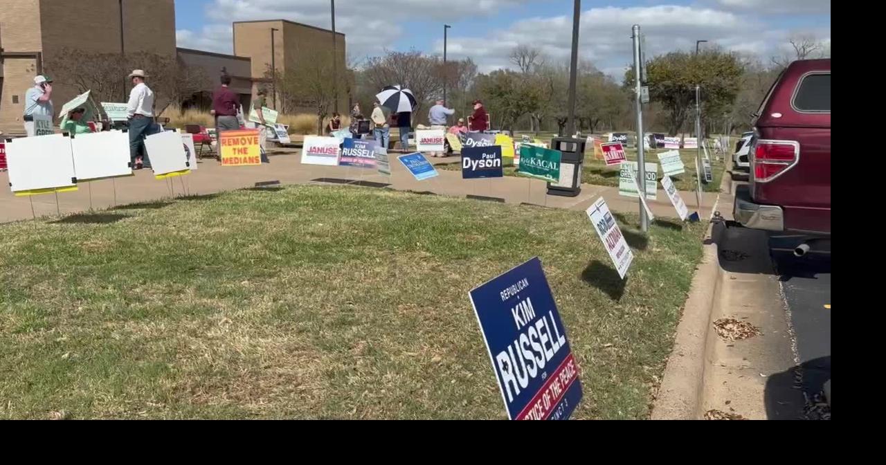 Brazos Valley residents vote during Election Day
