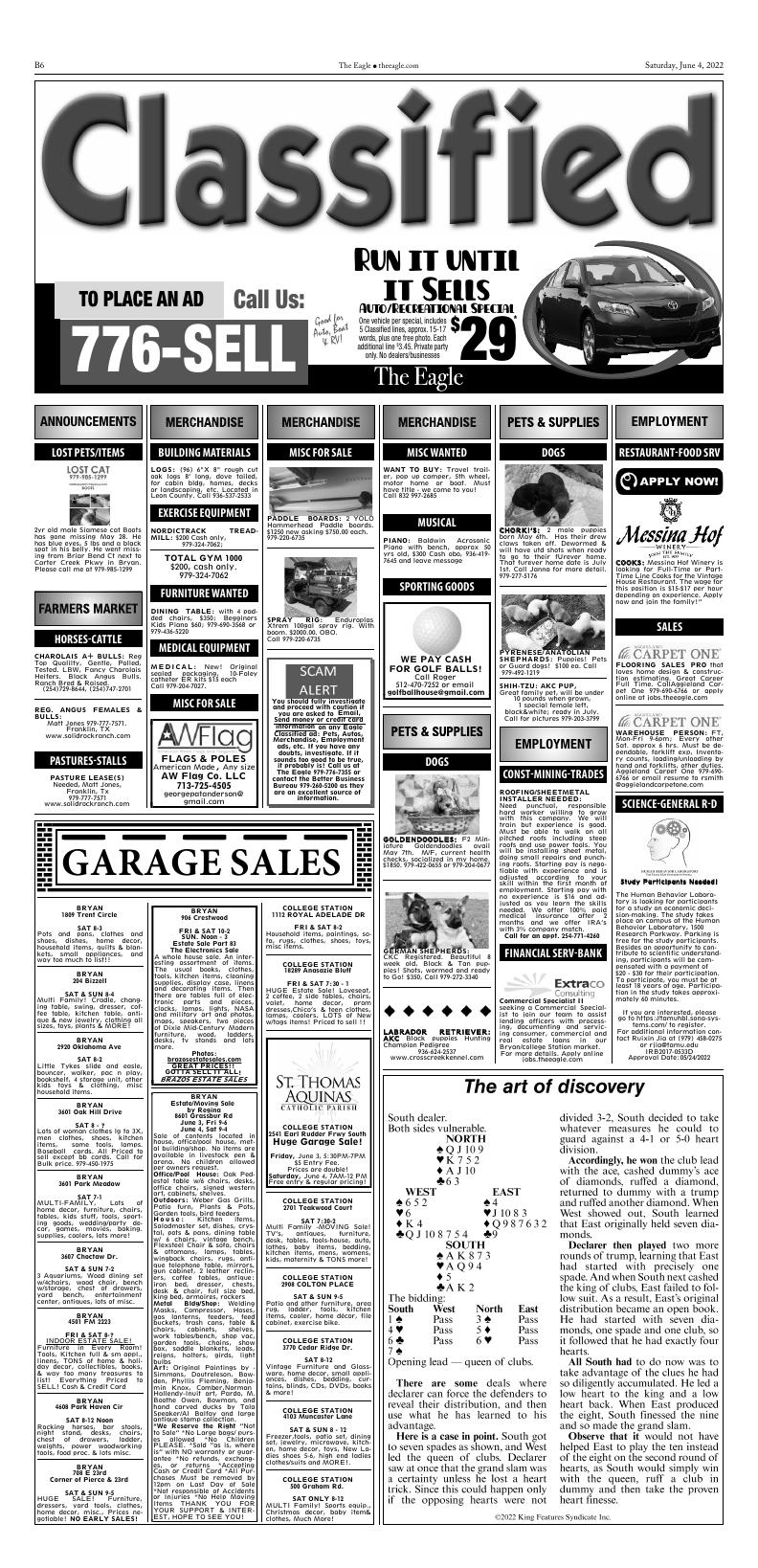 Page B7 Read The Eagle Online With The E Edition Theeagle Page B7 Read The Eagle Online With The E Edition Theeagle