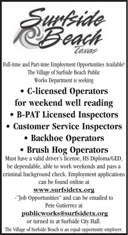 surfside village employment opportunities ads