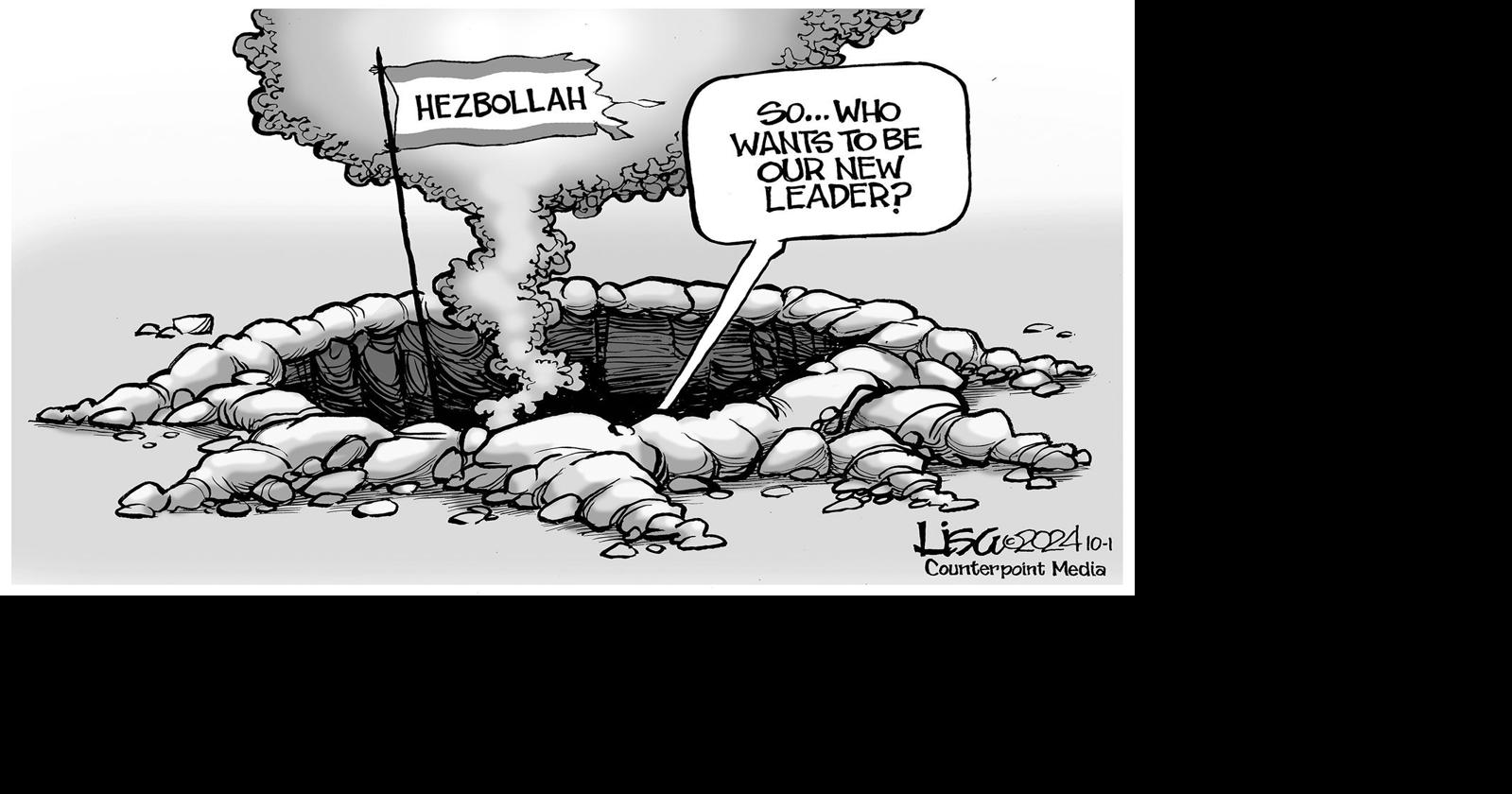 Lisa Benson cartoon for Oct. 4, 2024 Opinion