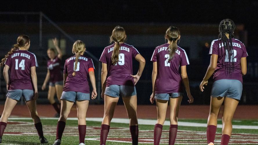 Offensive adjustments pay off for Lady ’Necks in bidistrict round win Sports
