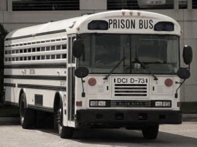 Image result for prison bus