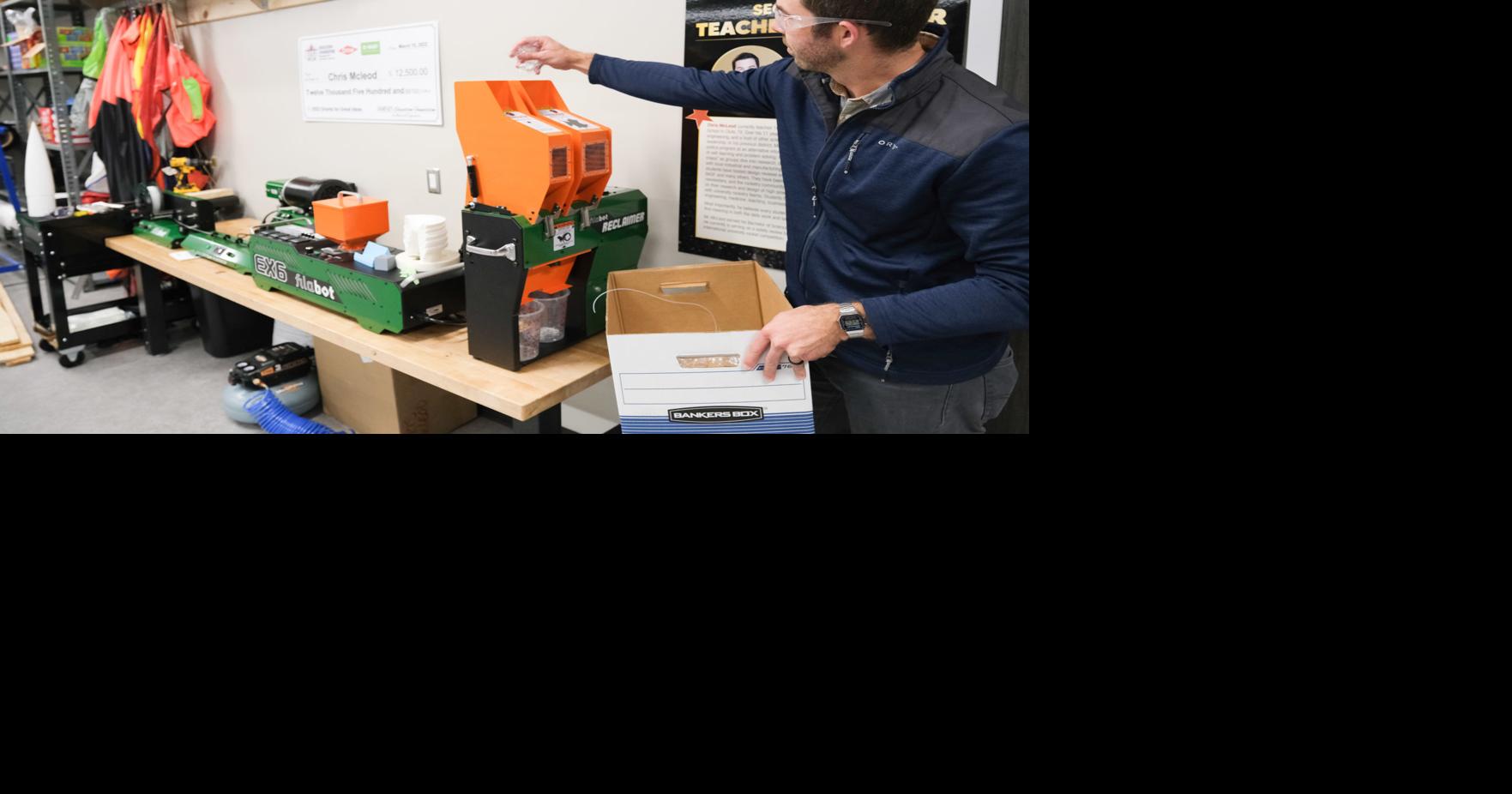 Triple R: Rocketry teacher gets grant for recyclable filament extruder ...