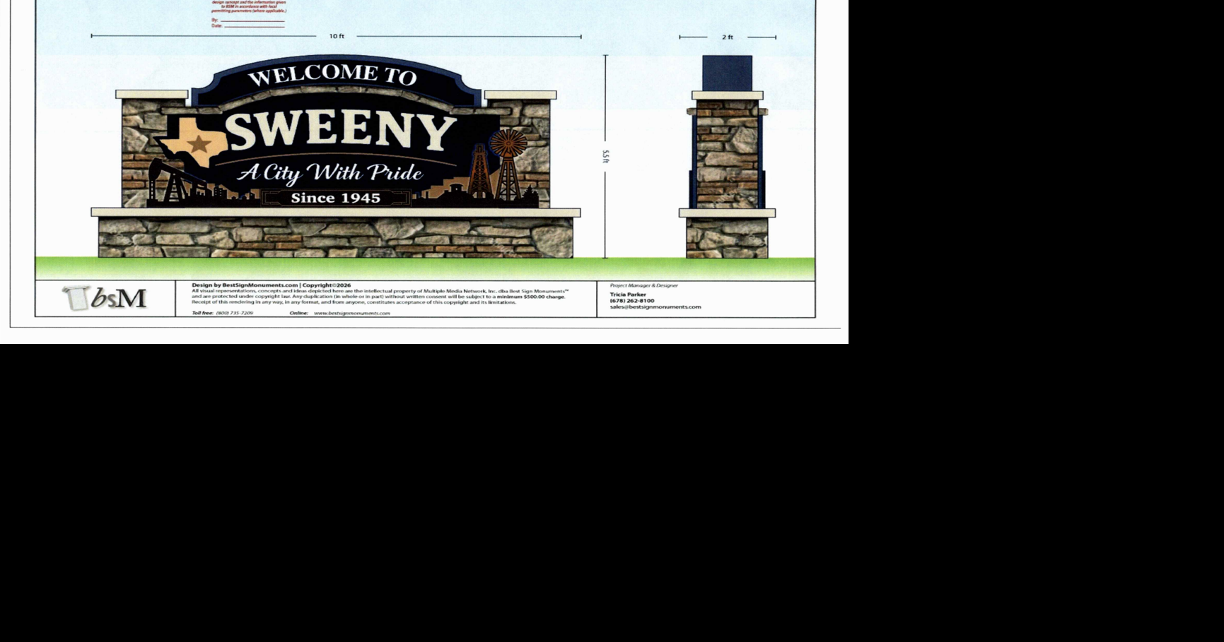 New welcoming monument approved by Sweeny officials Jun 23, 2026 Jun 23, 2026 Updated 13 mins ago