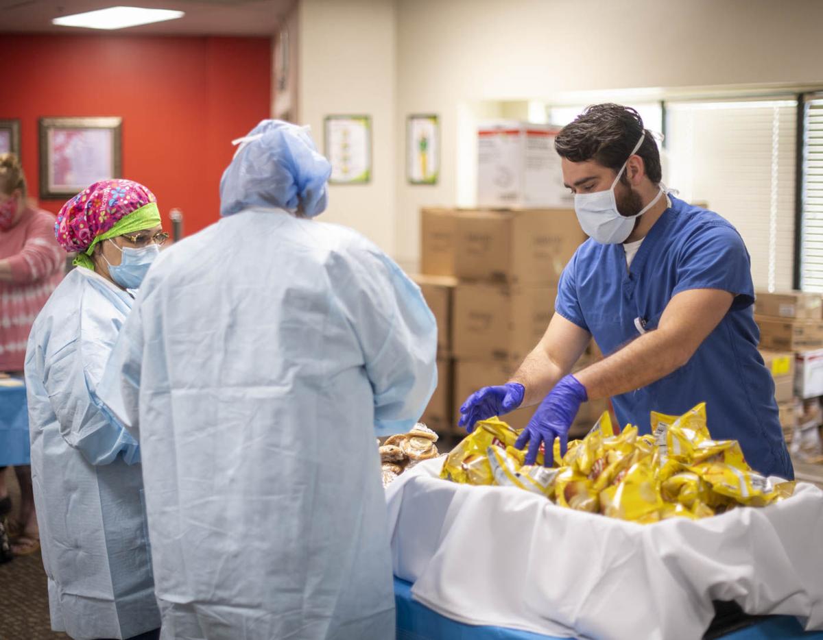 Coffman and company show gratitude towards healthcare workers