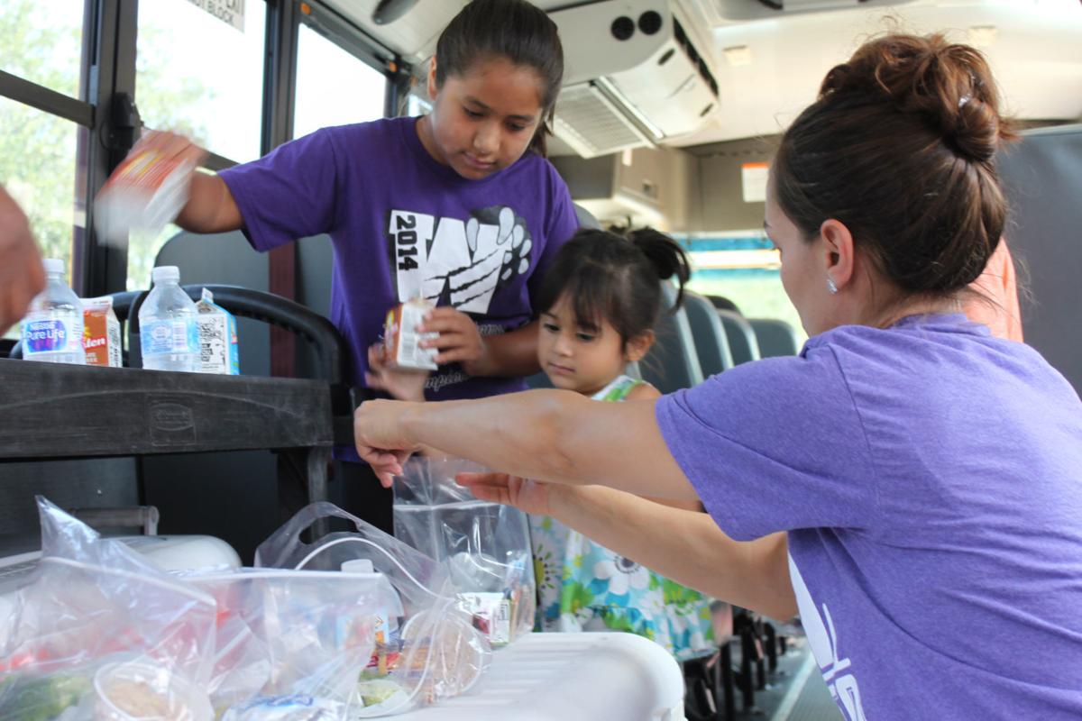 Meals on the bus Angleton ISD brings school lunches direct to kids
