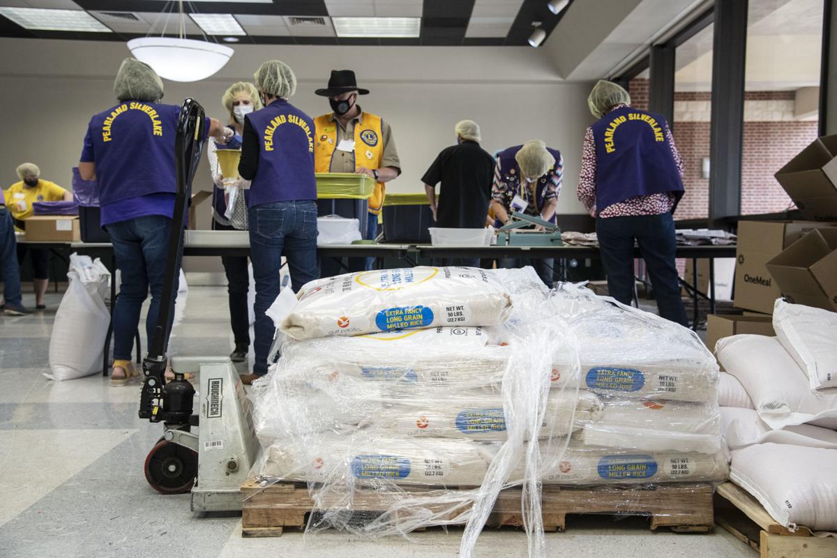 Lion's Club meal donations