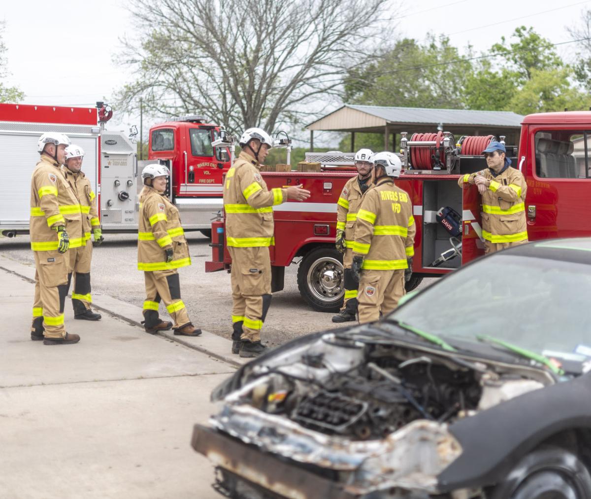 Phillips 66 helps Rivers End Volunteer Fire Department with new tools