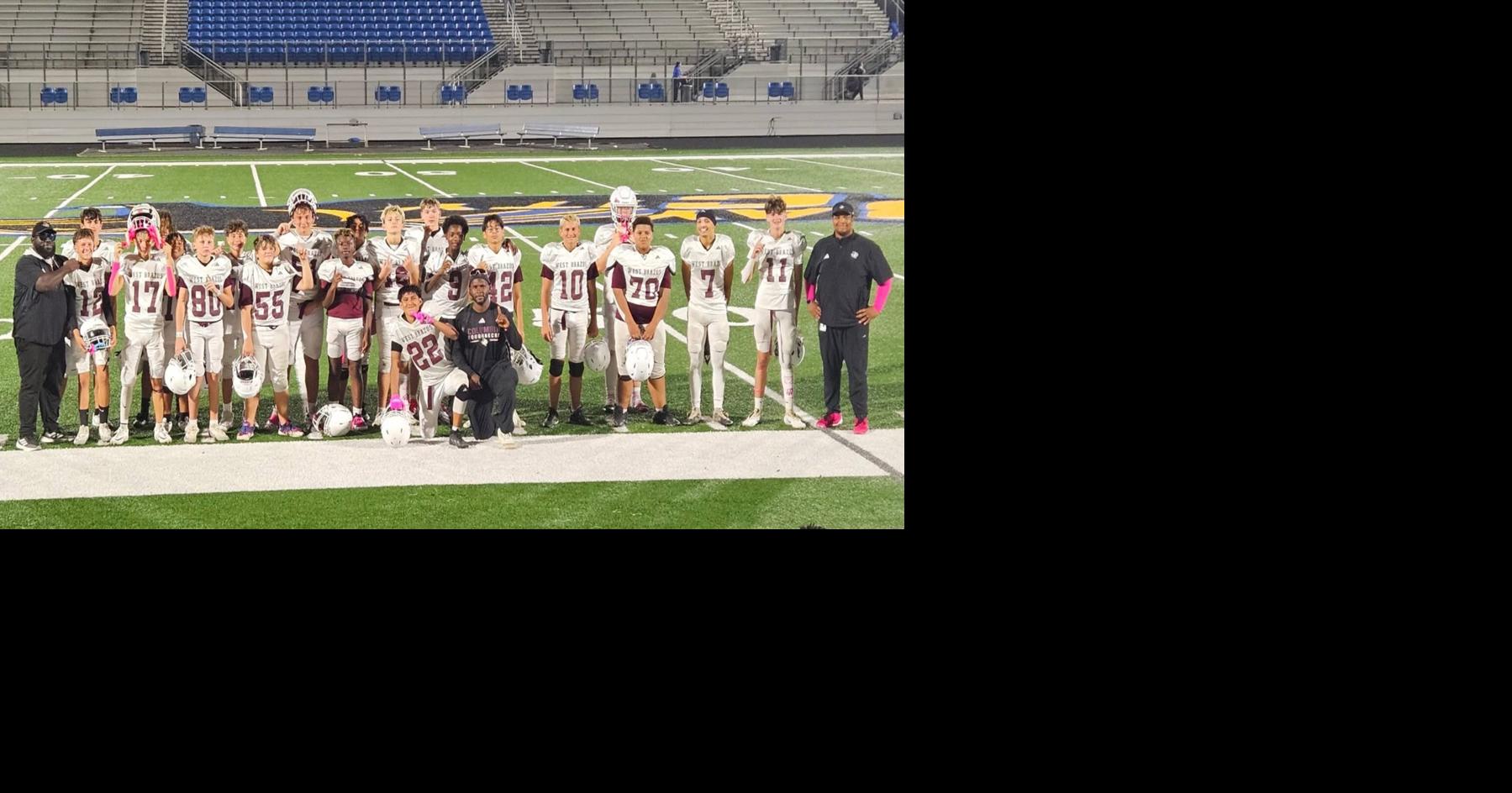West Brazos Junior High seeks football district title, undefeated ...