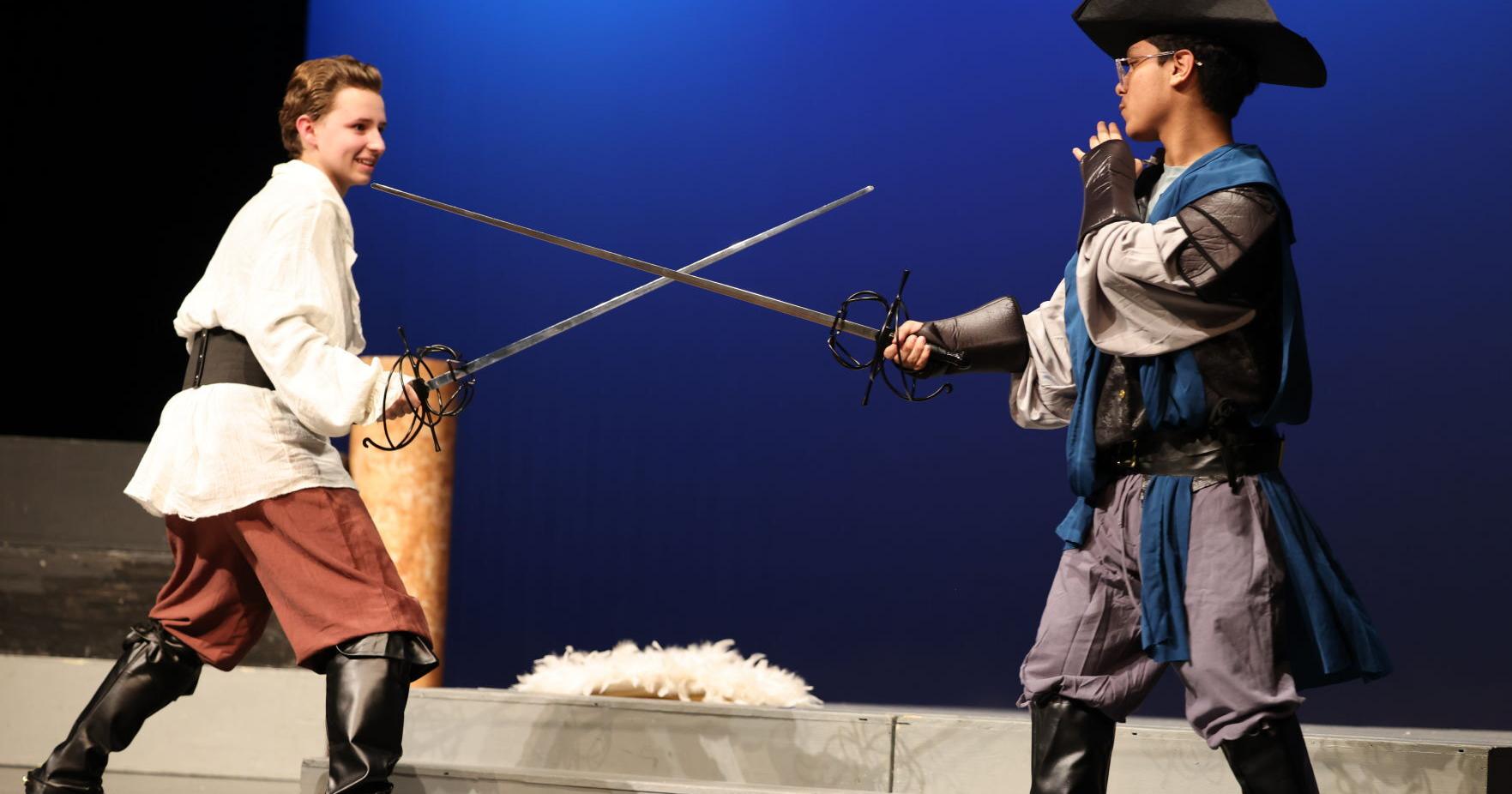 A SWORDED TALE: B'port production of '3 Musketeers' features elaborate choreography