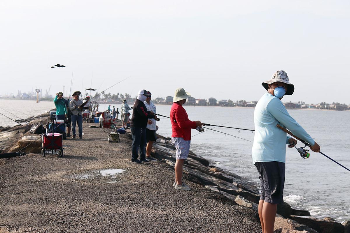 Fishers turn out to jetties, officials find no violations News