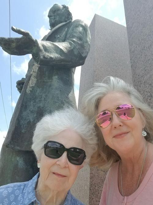 Brazoria Historical Museum visits with Sweeny family descendants