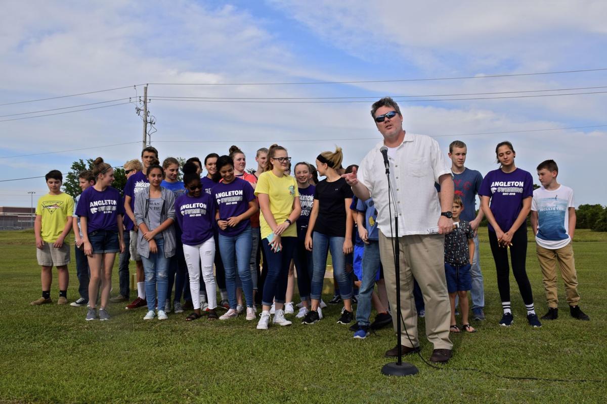 Officials Break Ground On Angleton Isd Aquatic Center Free Share Thefacts Com