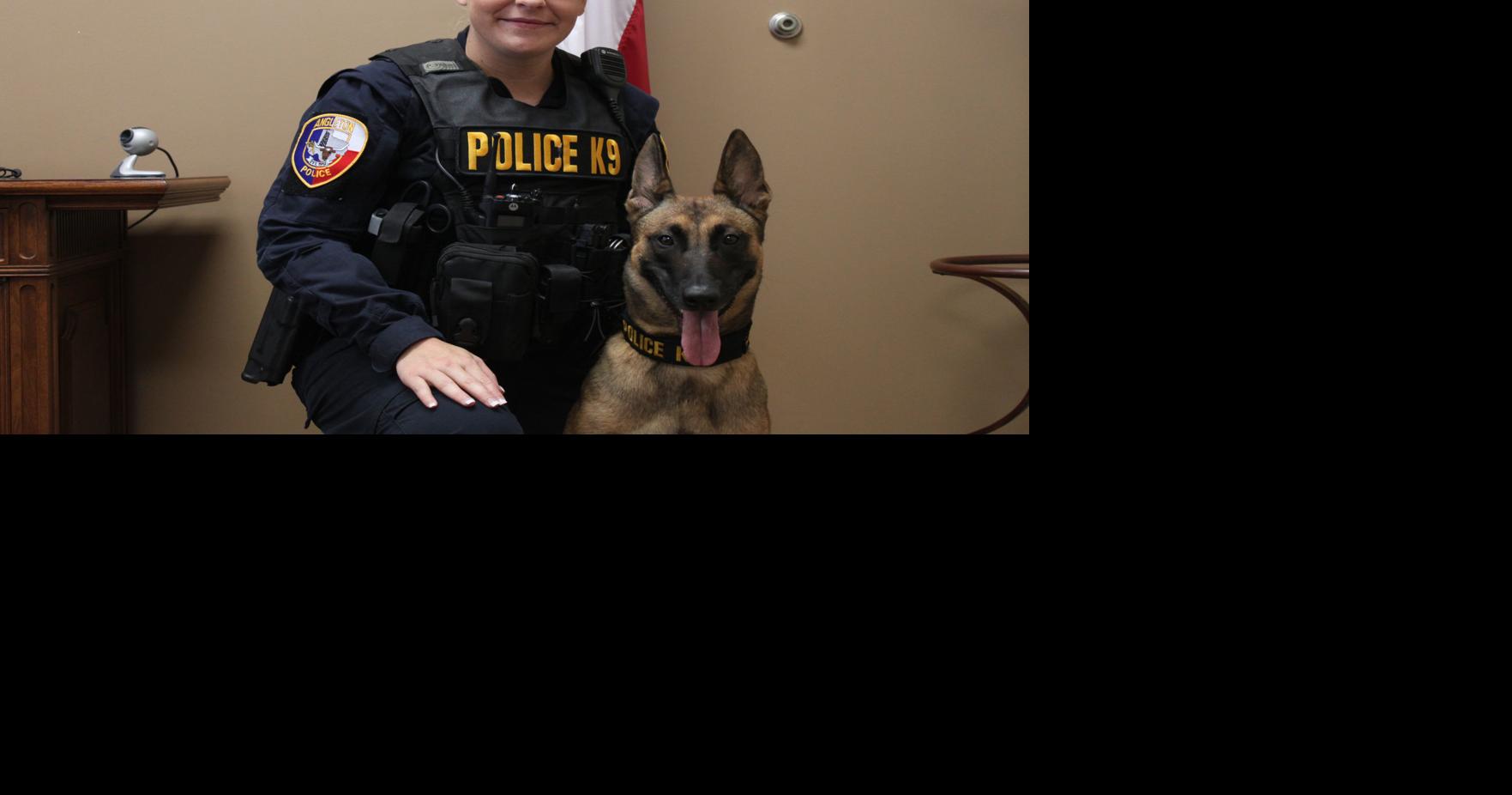 Angleton Police Department introduces newest K9 team News