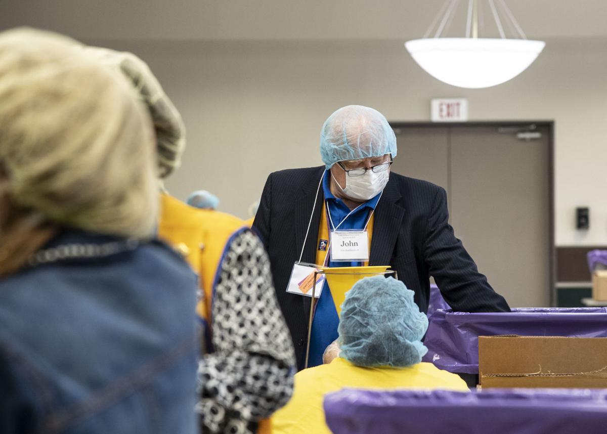 Lion's Club meal donations