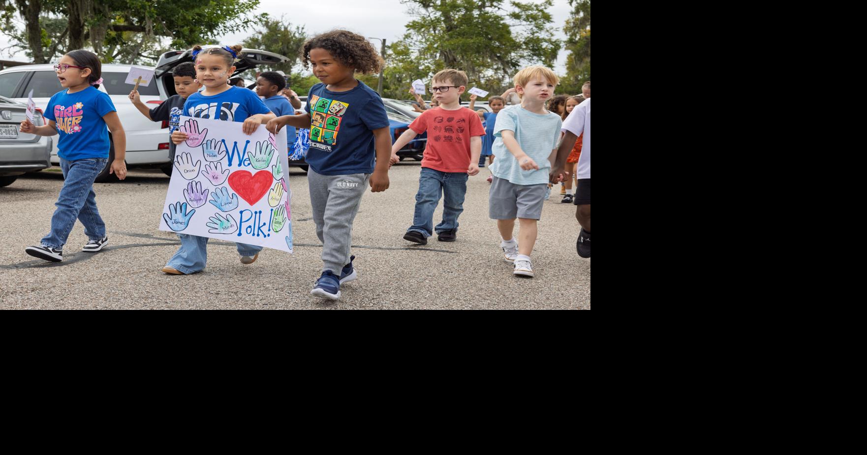 Gladys Polk Elementary celebrates Gov. Abbott's award with parade in Richwood Oct 24, 2026 Oct 24, 2026 Updated 6 mins ago