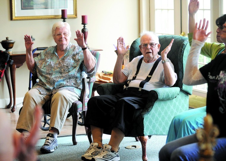 MATURE MOVES ‘Chair Zumba’ gets seniors moving News