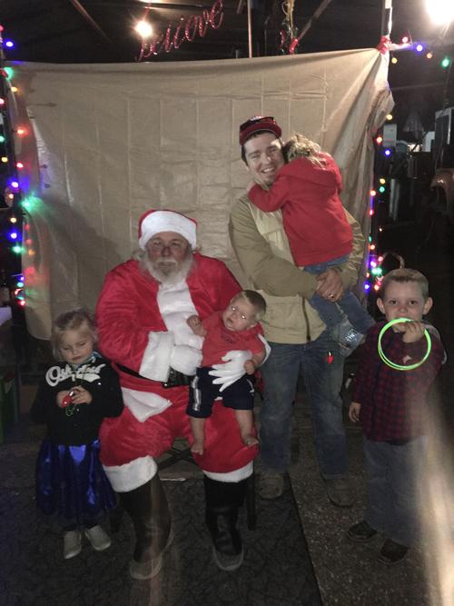 Family enjoys Heart of Christmas celebration