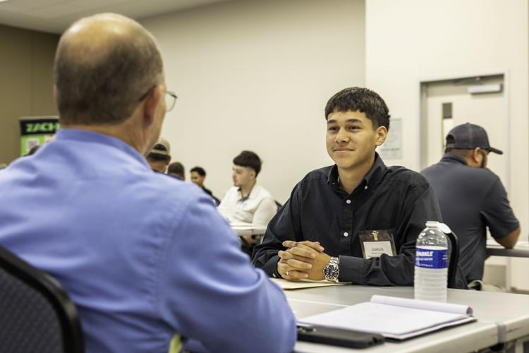 Students, industry recruiters go face to face with job goals