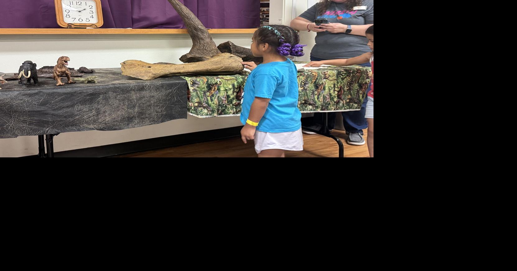 Dinosaurs, fossils spark curiosity at Angleton Library Jun 9, 2026 Jun 9, 2026 Updated 2 mins ago