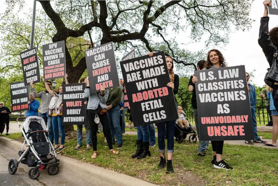 Texas anti-vaccine group received federal bailout money ...