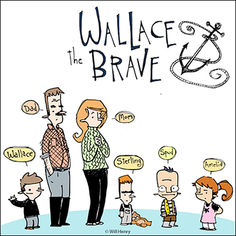 new wallace the brave comics