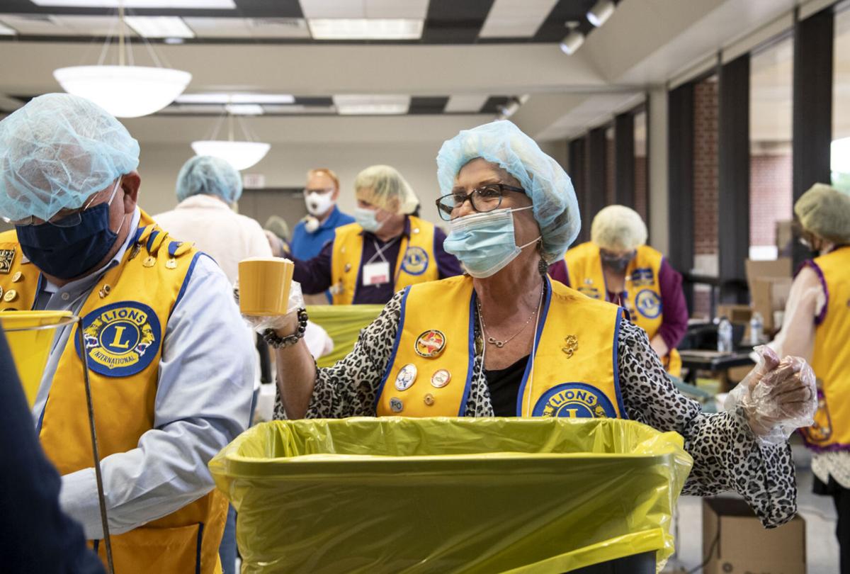 Lion's Club meal donations
