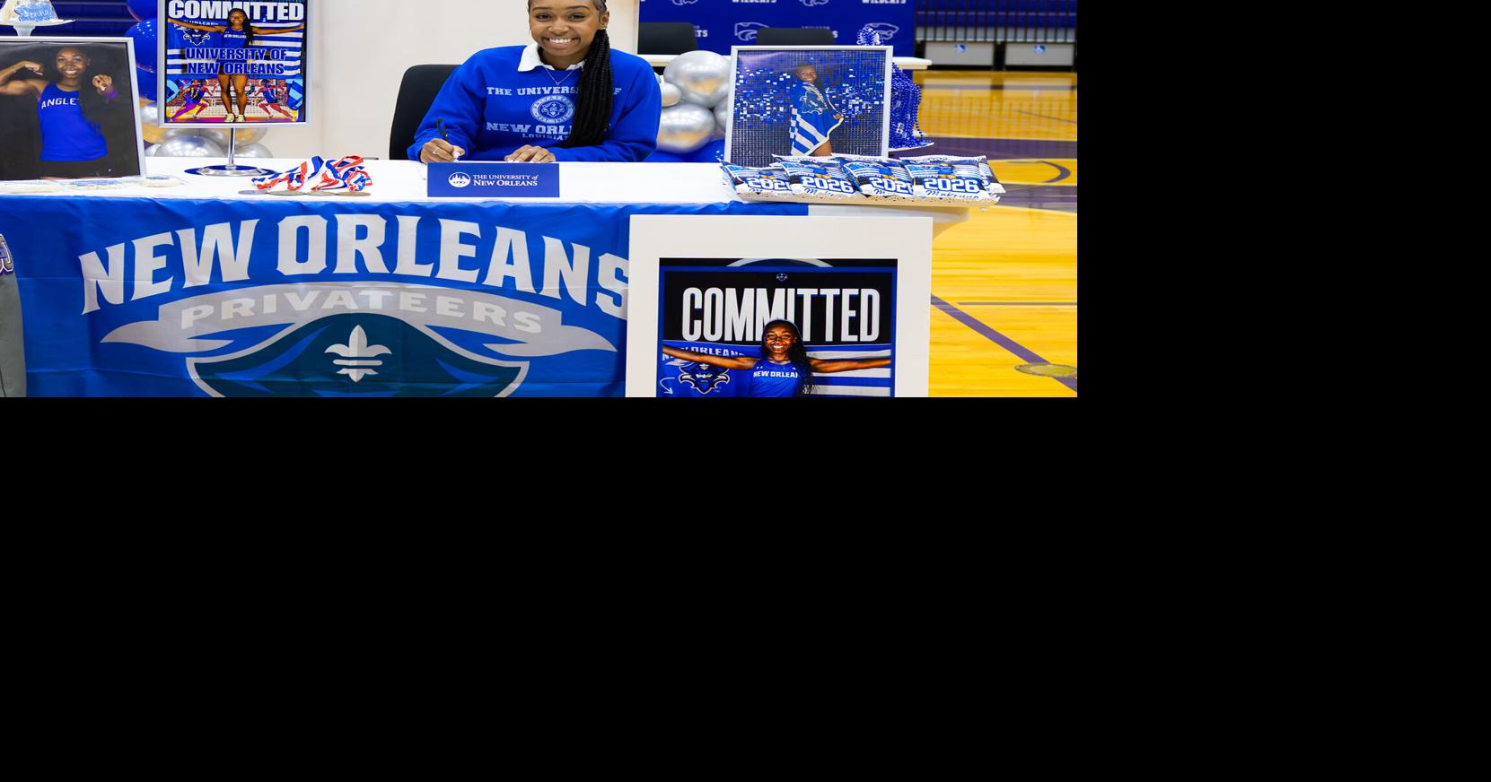 Angleton's Williams speeds her way to opportunity in New Orleans