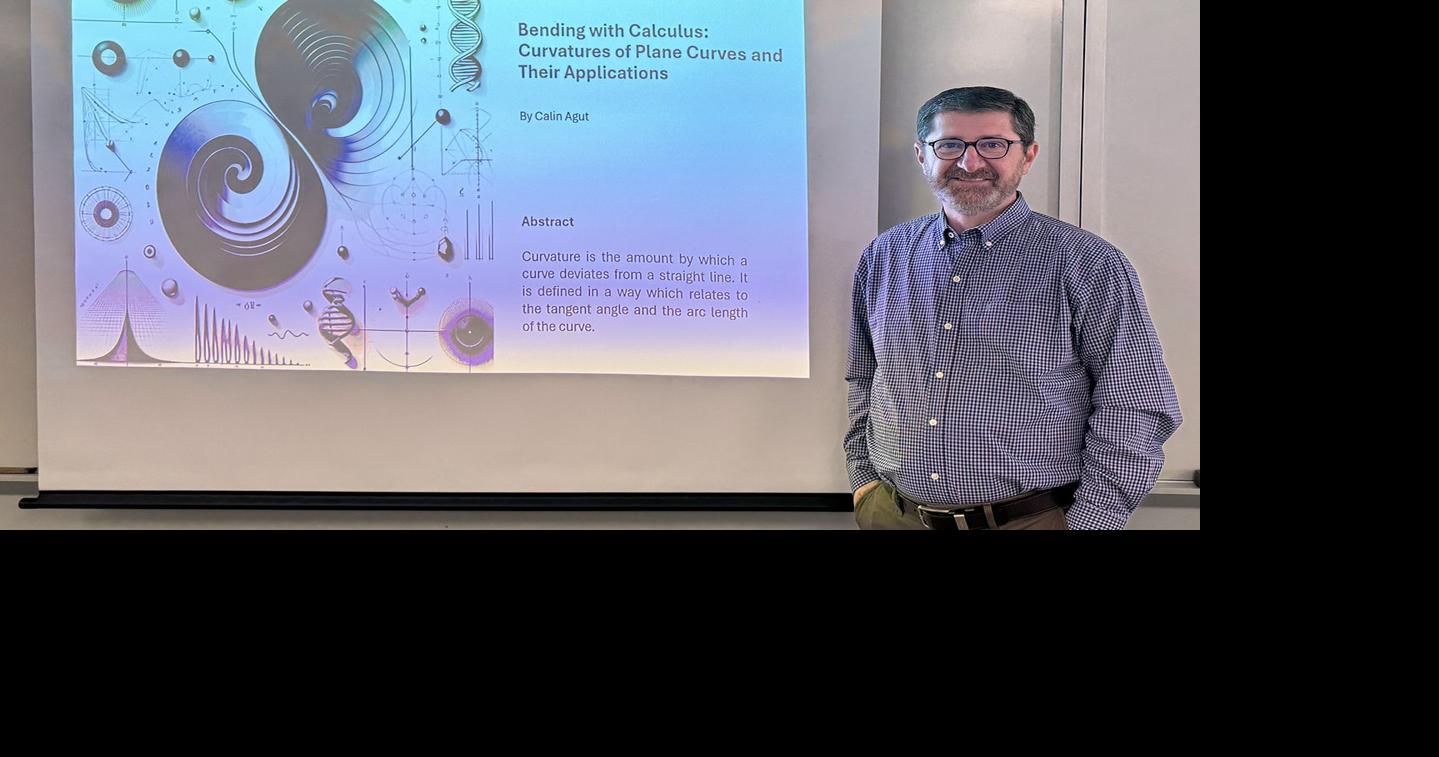 BC math professor presents on calculus applications during colloquium ...