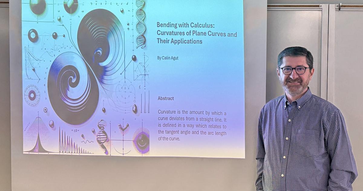 Ccbc Math Professors BC math professor presents on calculus applications during colloquium ...