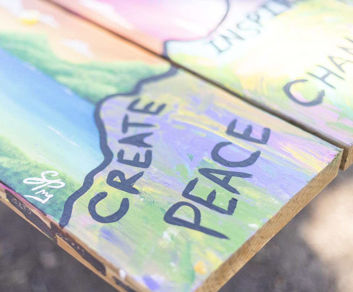 Local Artist Turns Park Picnic Table Into Work Of Art Free Share Thefacts Com