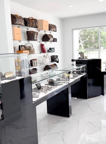 bag store interior design handbag display showcase for sale