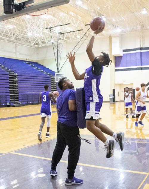 Angleton Basketball Practice
